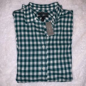 J.crew plaid boy shirt